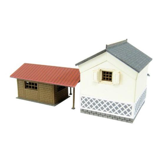 Sankei Miniature Art Petit Papercraft 1/220 Warehouse-2 MP01-142