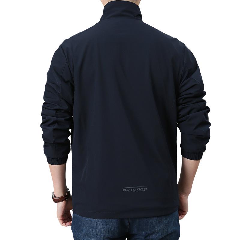 Men's Stretch Casual Solid Color Autumn Jacket, 2025 Trend