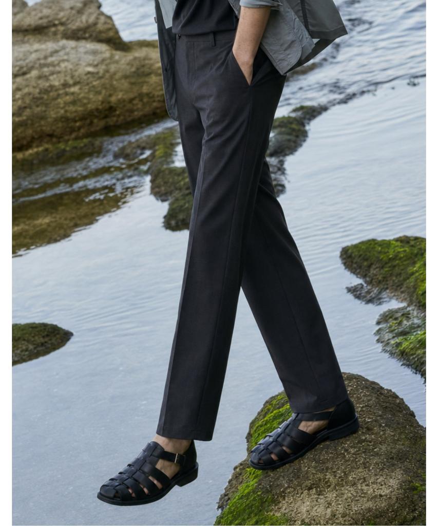 TREMOLO Cotton Blend Spandex Slacks_Trnda3M3221