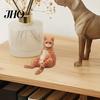 Car Decoration Simulation Cat Figurine PVC Solid Kitten Model Realistic Miniature Animal Figure Cute Desktop Ornament Home Cat-themed Cake Toppers