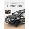 1/18 Toyota Prado Land Cruiser SUV Alloy Model Car Toy Diecasts Casting Sound and Light Car Toys for Children Vehicle