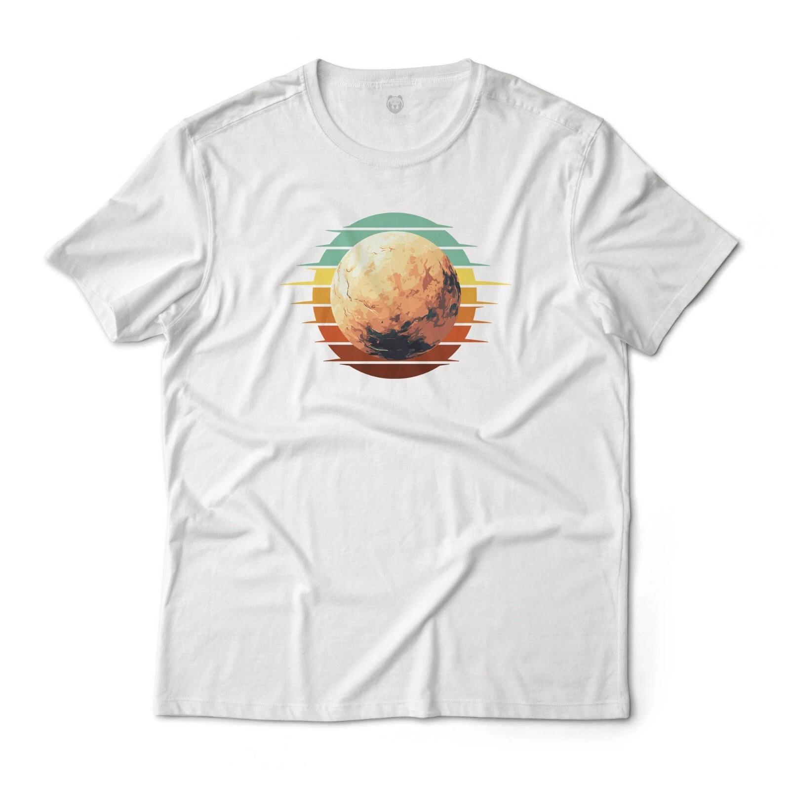 Pluto Retro Style Sunset Aesthetic Graphic T-T-Shirt Unisex S