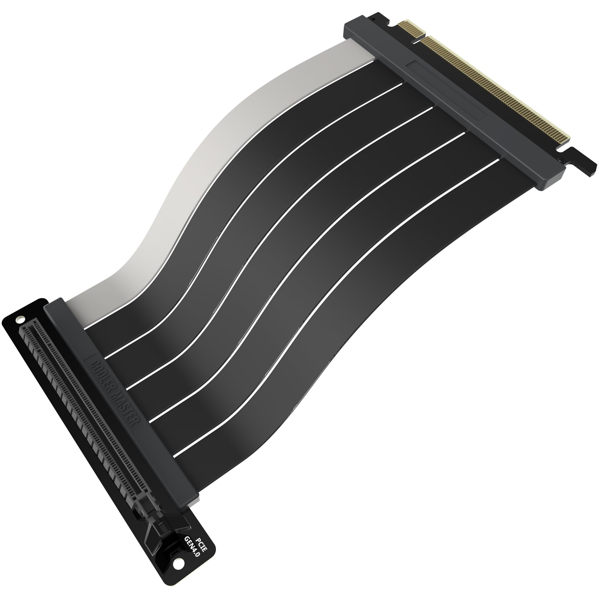 

Cooler Master Master Accessory Riser ccable PCIE x16 300mm V2 Black 300mm Riser Cable for Graphics Cards Black CB2715 4.0 MCA-U002R-KPCI40-300