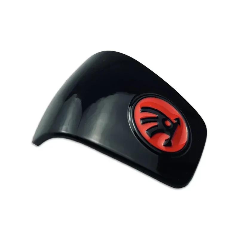AAAAL1 Car Gear Knob Cap for Skoda Kodiaq Karoq 2 A7 Tour RS Superb Octavia Yeti Fabia Rapid Shift Lever Head Cover Emblem Accessories