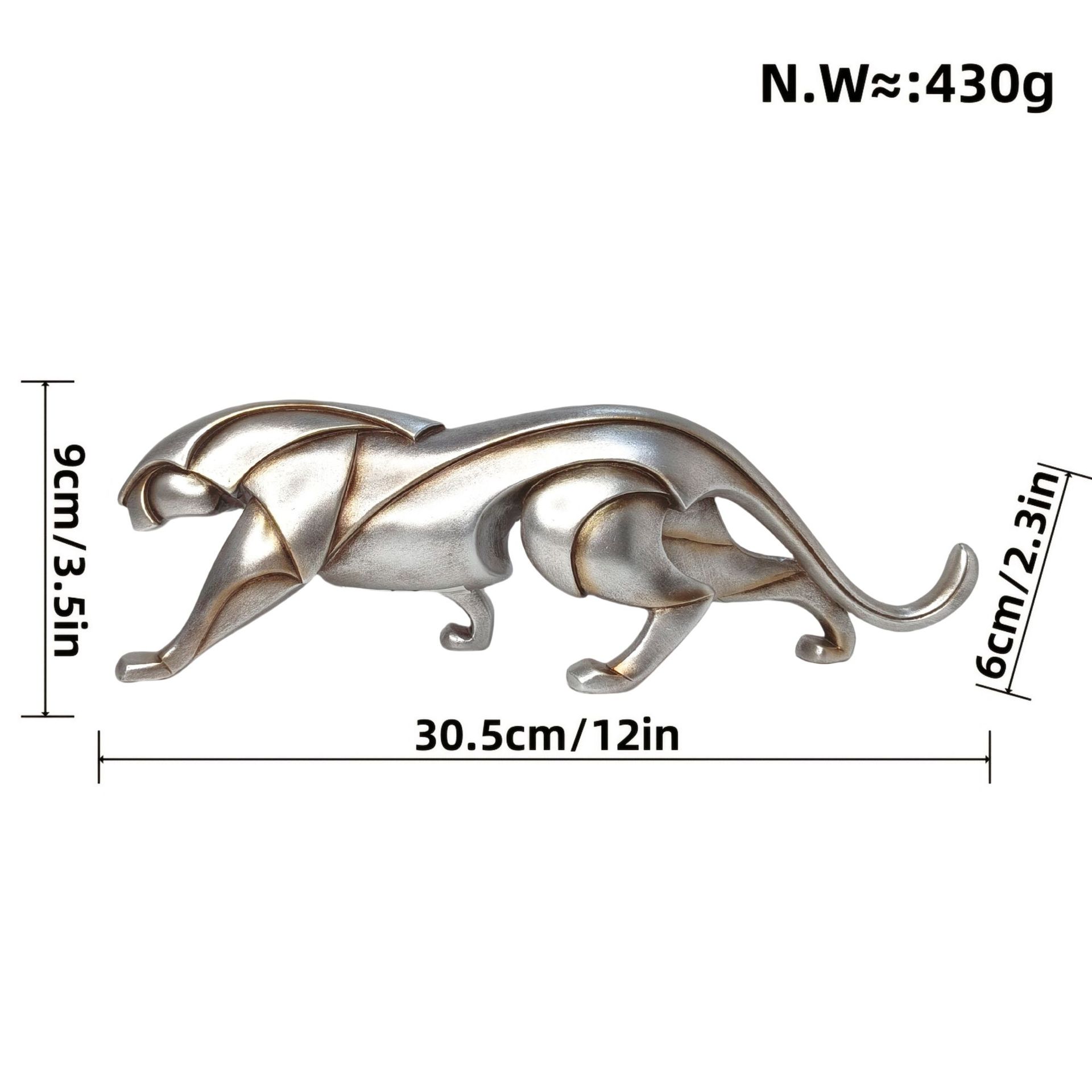 

Modern simple leopard ornament modern living room TV cabinet office desktop home decoration crafts