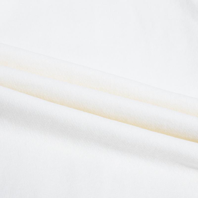 Nike Logo Solid Color Crew Neck Short Sleeve T-Shirt for Men In White