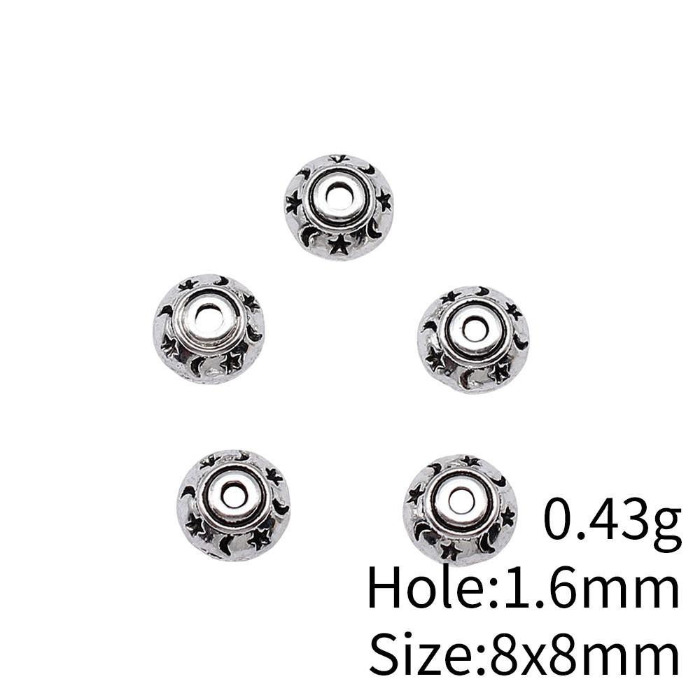 New Year's Day Jewelry Findings And Components Mini Torus Spacer Beads Accessories Parts Art Supplies Accessories Accessories