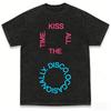 Harry Styles Bacia Sempre Disco Occasionalmente Album Lavaggio Acido Unisex Maglietta in Cotone Uomo Donna Hiphop Manica Corta Maglietta