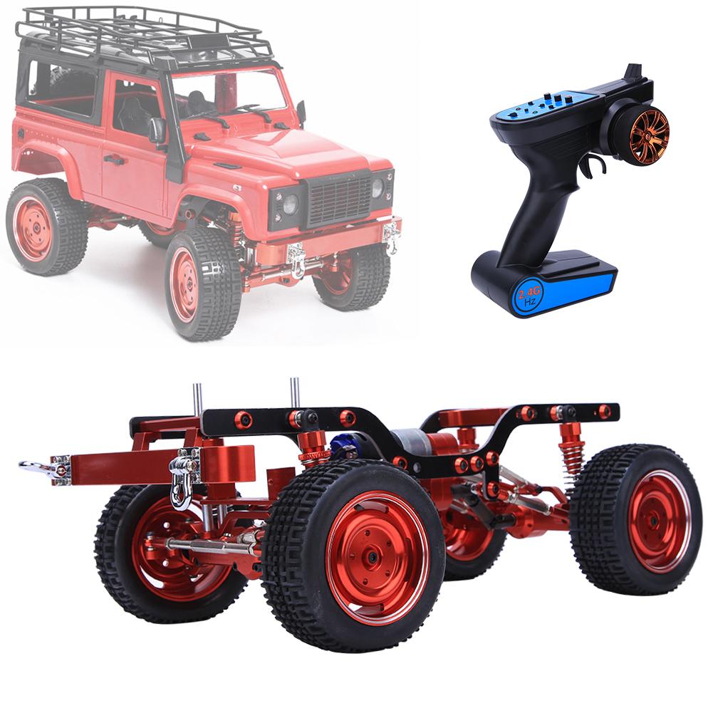 Remote Control Car Frame Upgrade Accessory Set for 1 12 MN D90 RC Car Model