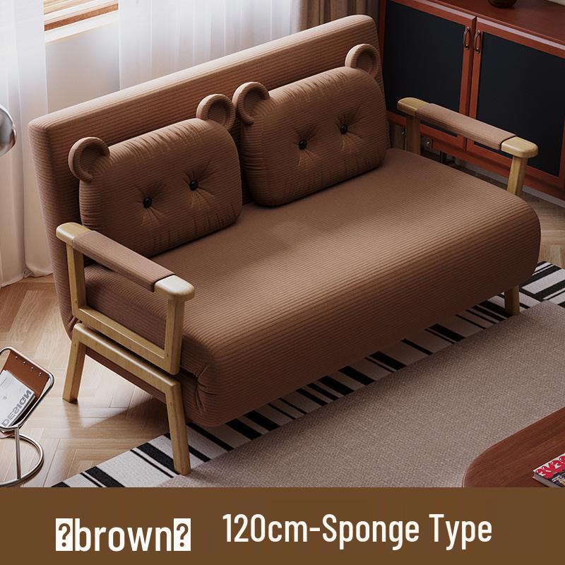 Creative Foldable Sofa Bed - Space-Saving, Thickened, and Comfortable for One Person