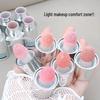 Energetic Liquid Blush with Red Sponge Tip - Korean Watery Glow, Natural Color & Low Saturation Shimmer