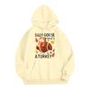 Damenmode Lässiges Langarm Locker Bedrucktes Sweatshirt