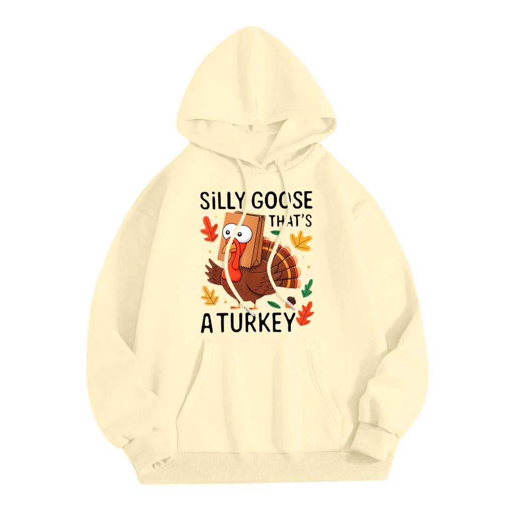 Damenmode Lässiges Langarm Locker Bedrucktes Sweatshirt