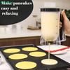 Batter Dispenser Batter Funnel Cupcake Hand Dispenser Measuring Cup Baking Tools