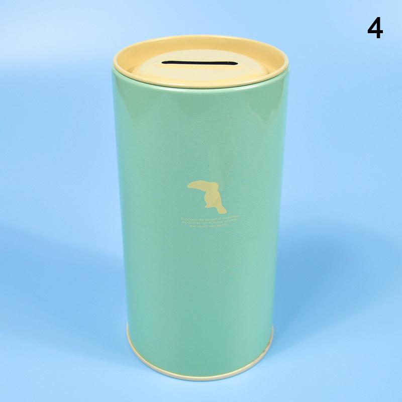 Hucha de Cerdo Color Caramelo Animal Hucha de Cerdo Metálica Latas Lindas para Misceláneas Latas de Almacenamiento Latas de Regalo Decoración para el Hogar Caja de Dinero