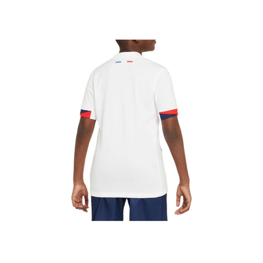 Nike Paris Saint-Germain Dri-FIT Rundhals Feuchtigkeitsableitend Bequem Lässig Fußballtrikot Kurzarm Kinder Oberteile FN9126-101
