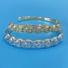 Dzogchen Tianxing Light Luxury High-end Temperament Women's Style Swirl Concentric Circle Bracelet