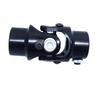 JMKTMP Universal Joint 3/4-36 Spline X 3/4" DD Black Steering Shaft U-Joint Coupling