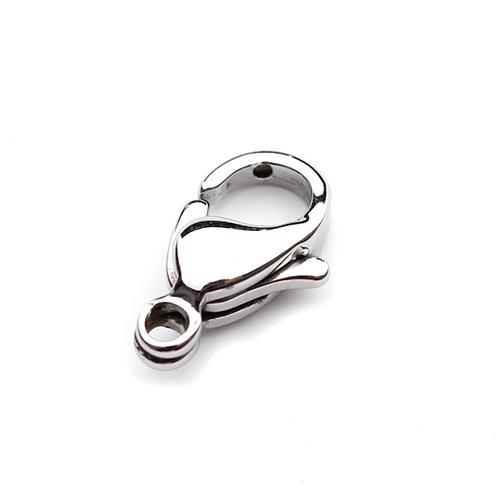 25pcs Stainless Steel Lobster Clasps Hooks End Clasps Connectors For Necklace Bracelet Jewelry Making Accessories Wholesale