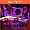 200 Led 20m With 8 Lighting Modes Halloween Decoration Hanging Light String