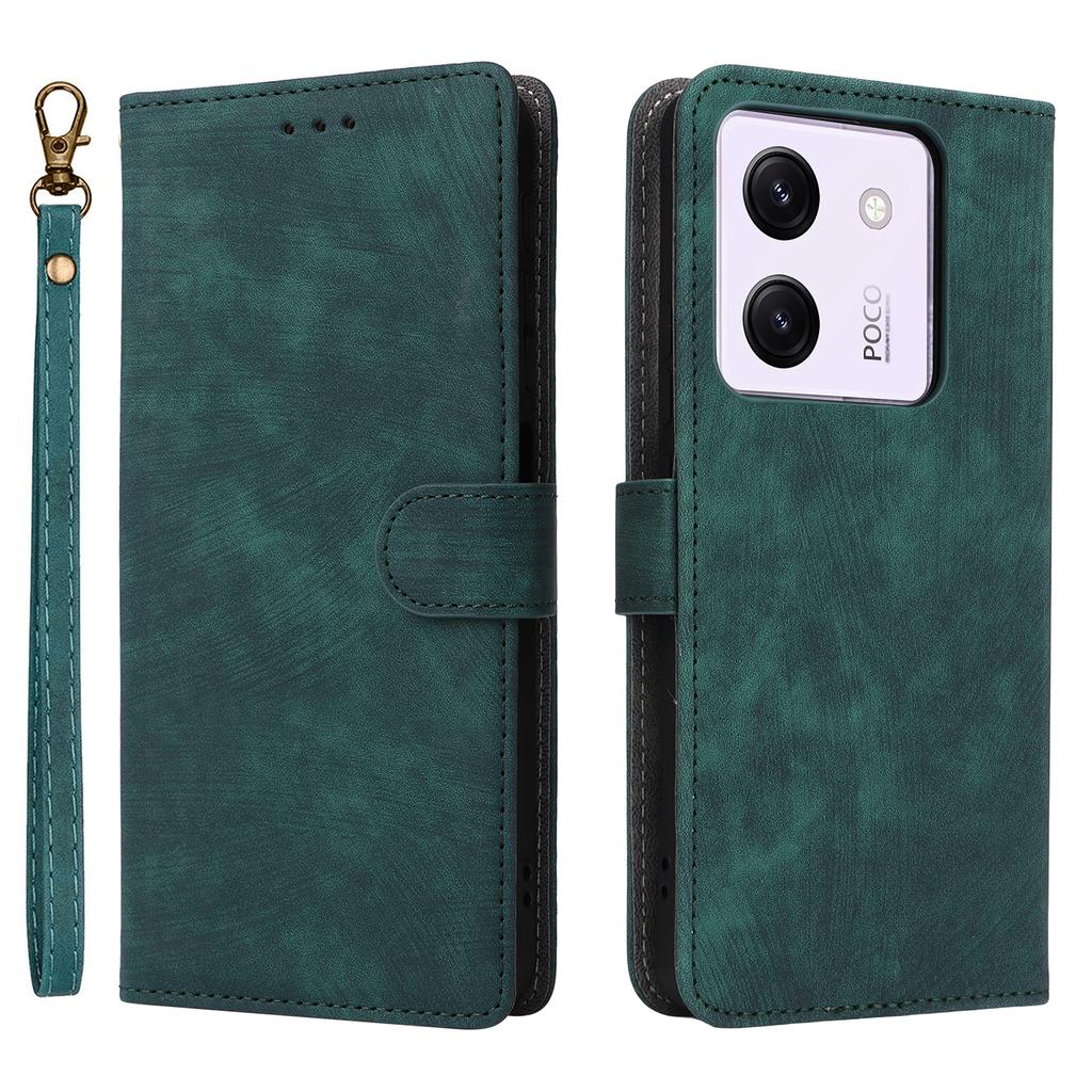 For Xiaomi Poco M7 Pro 5G Wallet Case RFID Blocking PU Leather Cover Stand View