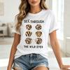 Vintage See Through Sunglasses Print Tshirt Premium Soft Cotton Casual Daily Unisex Tee Oversized T Shirt Y2k Clothes