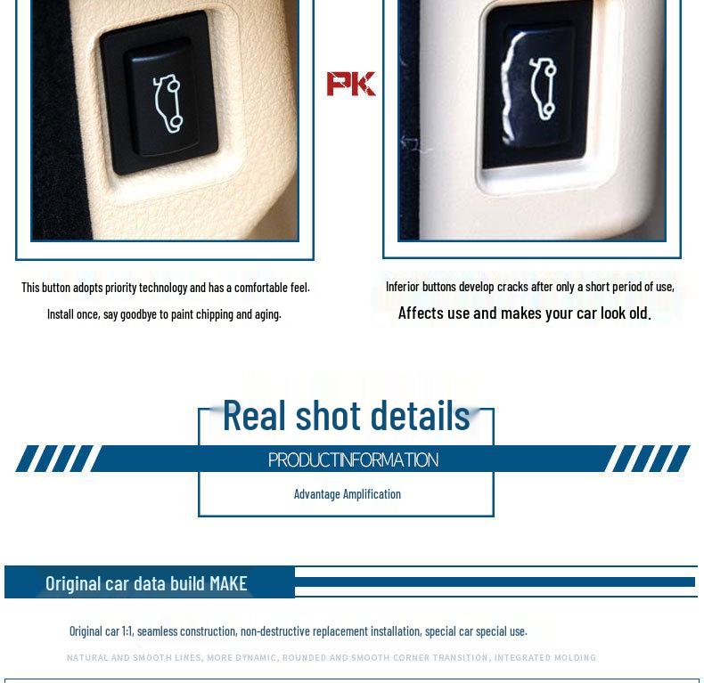 Dual Compatible Tailgate Switch for BMW 3, 5, 7 Series – Enhanced Durability F10, F18 Trunk Assembly