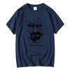 Unisexs HighQuality Pure Cotton Casual TShirt Trendy Short Sleeve Tops with Heisenberg Print from TV Series Breaking Bad