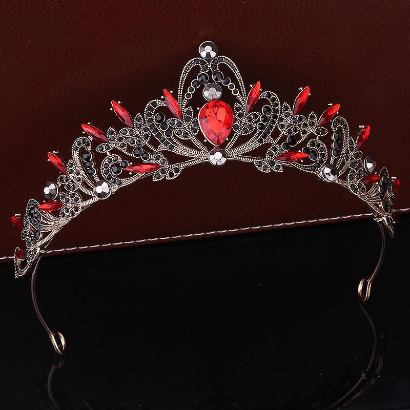 Bridal Diamond Crown Wedding Photography Matching Tiara Hair Accessories Princess Crown Girls Hairband Birthday Accessories
