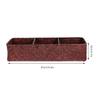 1Pcs Home Storage Box Woven Organizer 3 Compartments Desktop Sundries Storage Case Sea Grass Woven Desktop Organizer