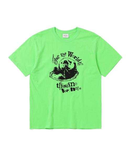 Thisisneverthat Otter Tee Light Green S