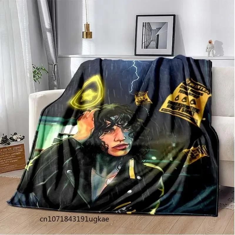 Conan Gray Poster Thin Blanket,POP Singer Posters Printed Soft Warm Flannel Sofa Bed Bedroom Blankets Home Travel,Decke,frazad