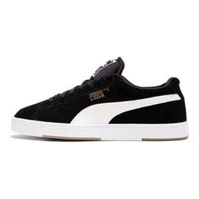 Wildleder-Sneaker S Schwarz Weiß Herren 356414-03