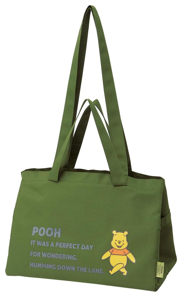 Skater Einkaufskorb Tasche mit Seite 40 x 28 x 26 Disney Winnie Puuh Design KBR28-A Gurt, cm, Isoliert,