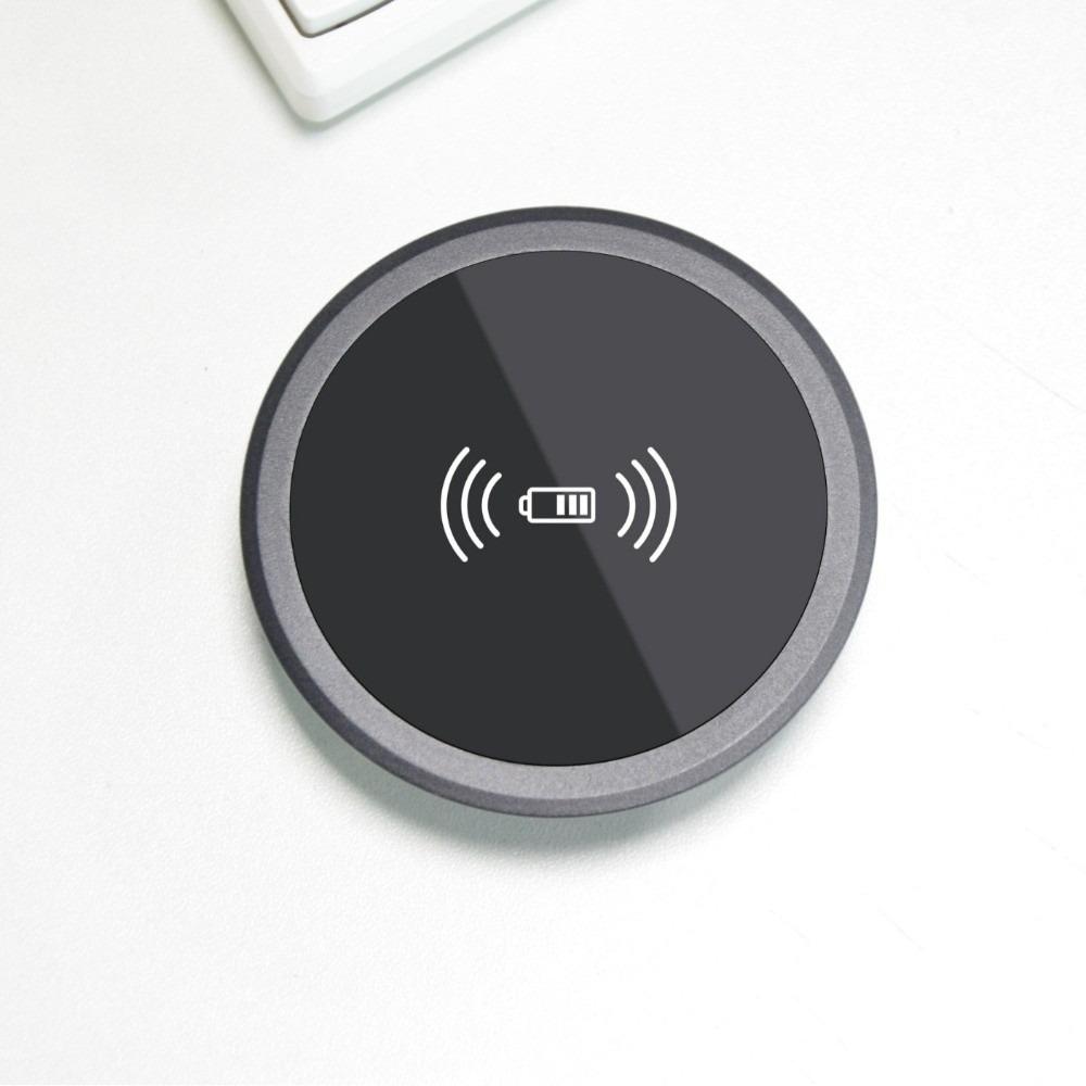 15W Fast Wireless Charger Pad Fast Charging Inductive Charging Base Desktop Wireless Charger