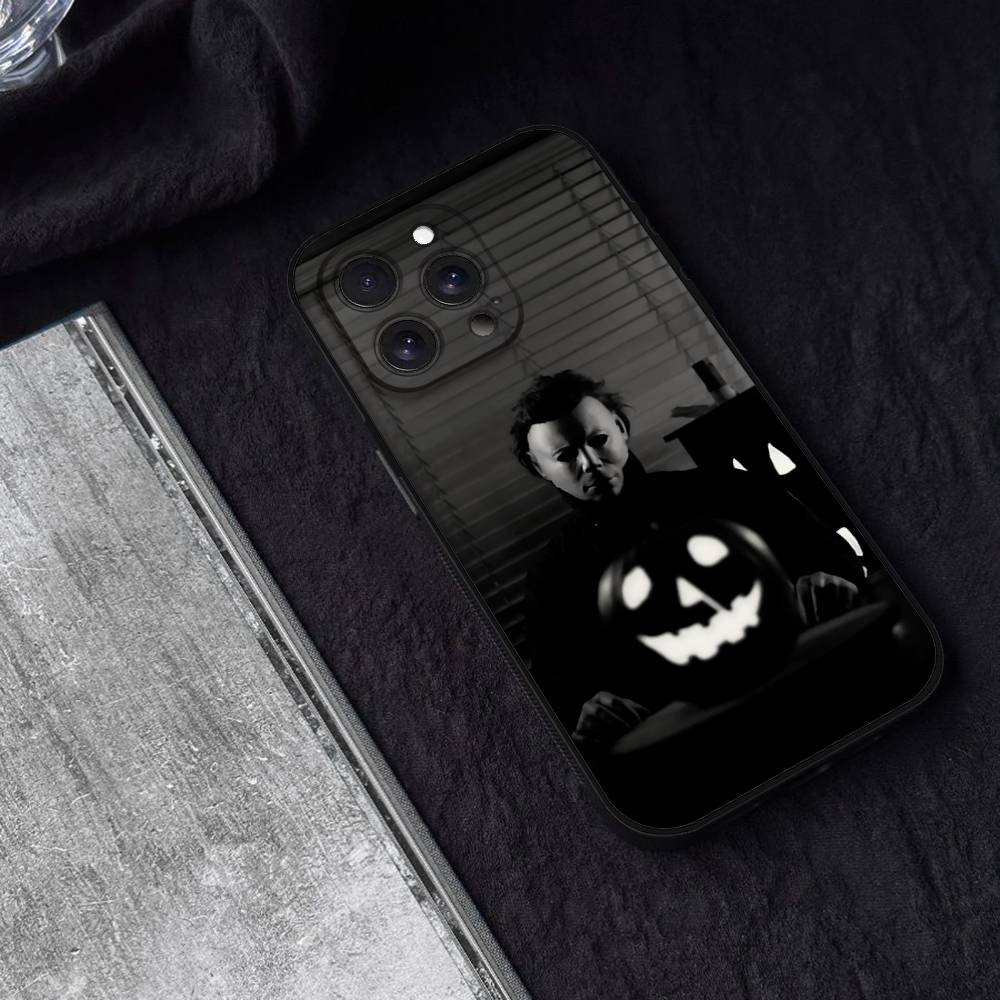 Halloween Michael Myers Phone Case Phone Case For Iphone 17 16 15 11 13 14 Pro Max X Xr Xs Max 12mini Black Shell Cover Case