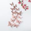 3D Butterfly Wall Stickers - High-End Single-Layer PVC Home Decoration Accessories