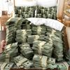 Dollars Bedding Set 3D Print Banknotes Duvet Cover Home Textiles Single Twin Full King Size With Pillowcases Dropshipping