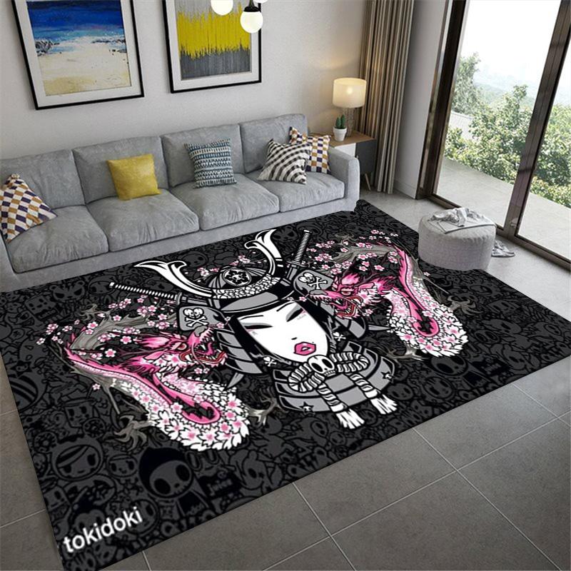 Tokidoki Anime Carpet Rug for Living Room Bedroom Home Sofa Decoration,Kids Play Non-slip Floor Mat