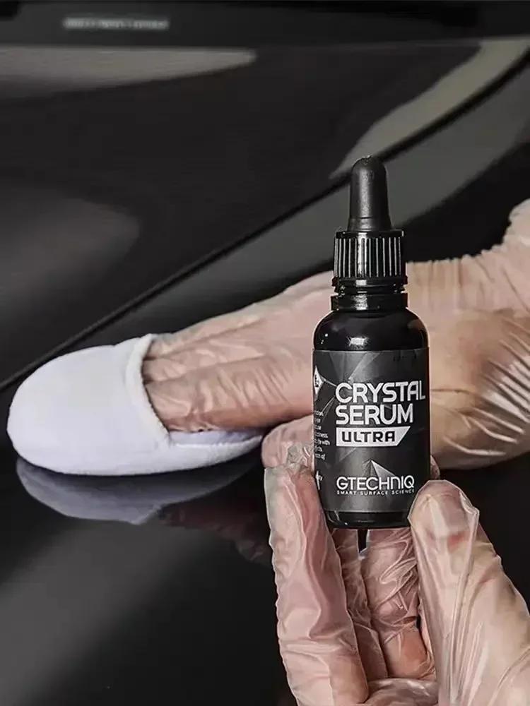 GTECHNIQ Crystal CSU Serum Ultra CSL Protezione Vernice 10h Garanzia 9 anni Lucido Prolungando la Perfetta Finitura della Carrozzeria