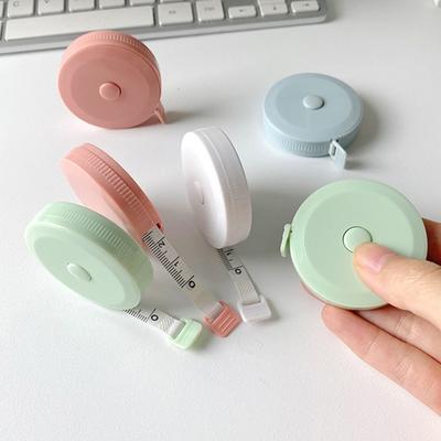 Yousheng 2M Mini Soft Tape Measure Retractable Double Scale Portable Sewing Tailor Fabric Cloth Weight Loss Body Measuring Tape Flexible Ruler