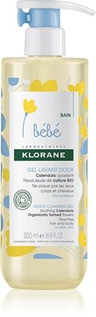 

Klorane Bébé Calendula нежное детское средство для стирки. TU прозрачный