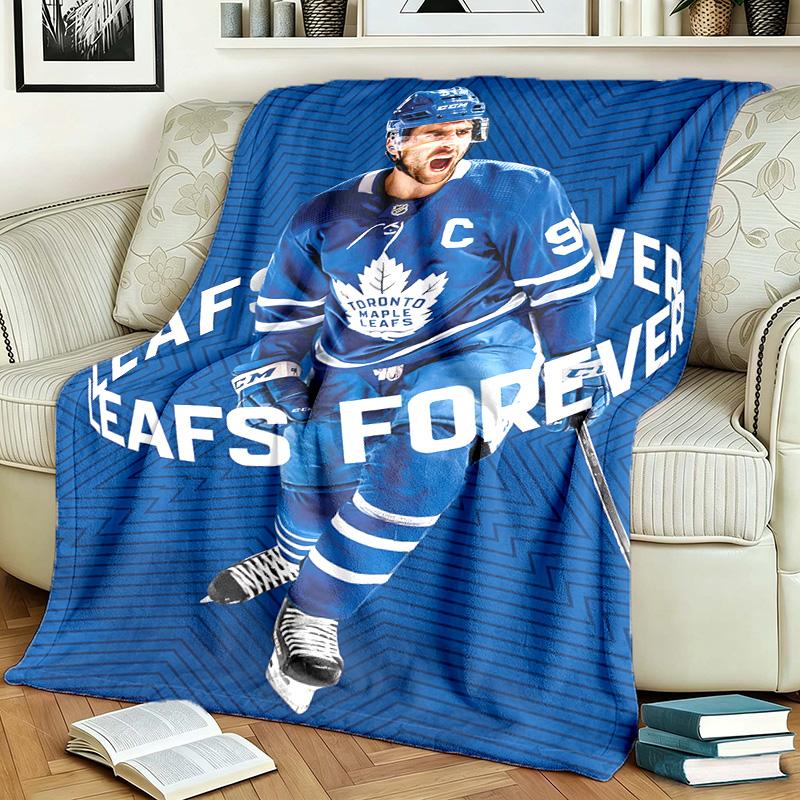 Toronto Maple Leafs Theme Blanket Suitable For Beds Sofas And Camping Perfect For Both Men And Women Comfortable Bedding All Year Round