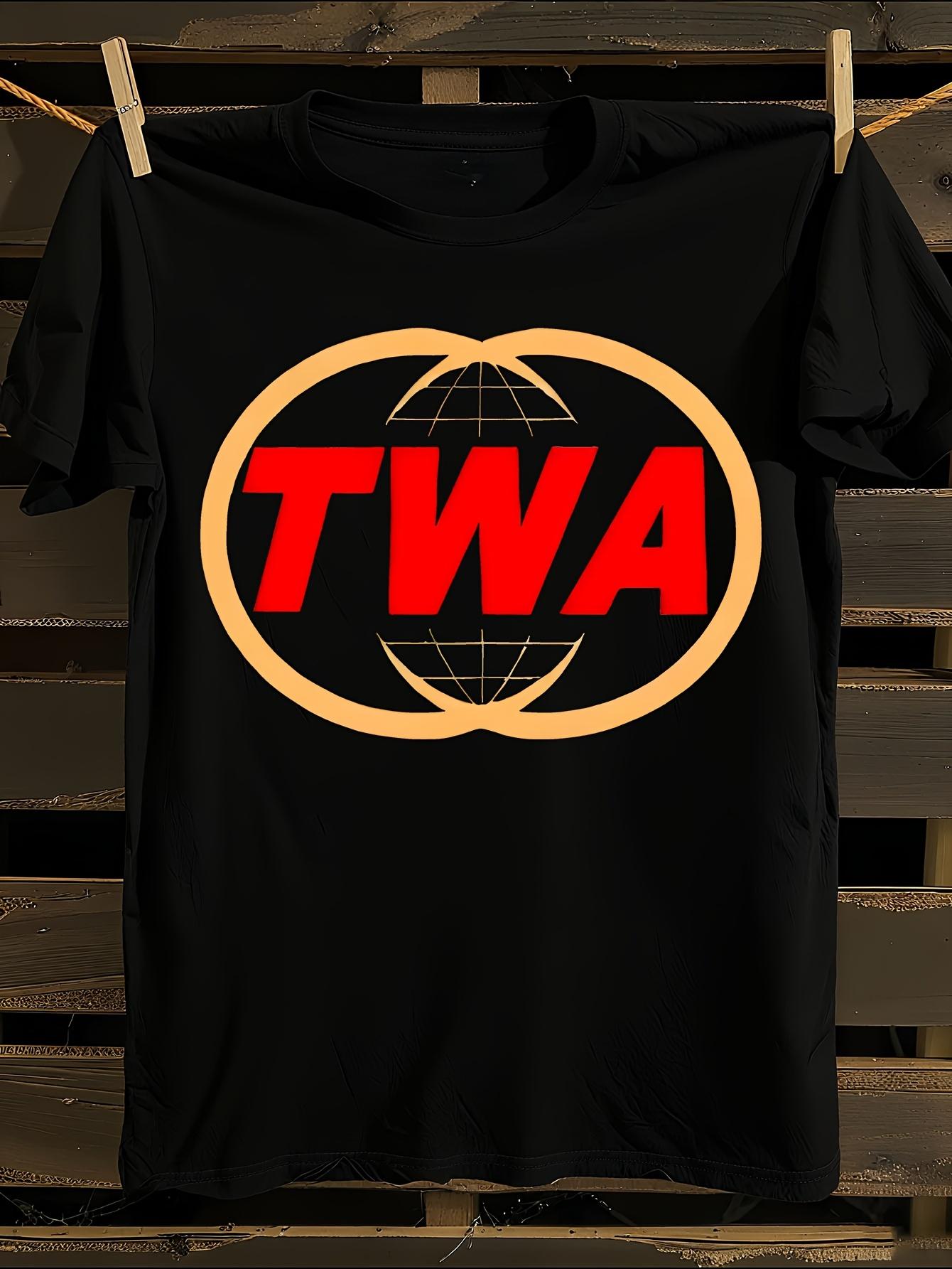 TWA Trans World Airlines Vintage Aviation T-shirt XXXL