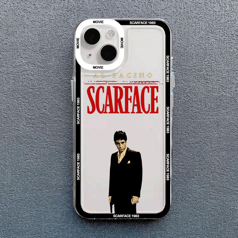 Classic Film S-Scarface Phone Case For iPhone 17 16 15 11 12 14 13 Pro Max Mini X XS XR 7 Plus 16E Air Shockproof Cover Fundas