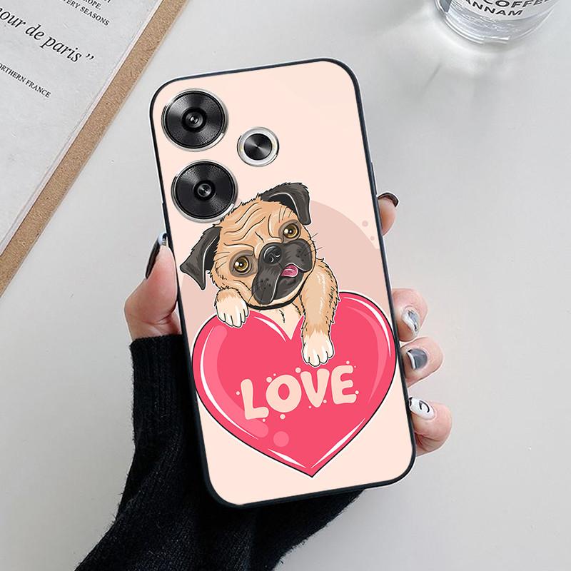 For Coque Poco M6 4G Case Soft Silicone Back Cases for Xiaomi Poco M6 4G Phone Cover PocoM6 POCO M 6 Full Protection Etui Funda