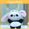 Adorable Panda Plush Keychain Soft Toy Cute Cartoon Animal Accessory For Bags
