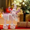 Christmas Elk Doll Standing Plush Doll Reindeer Plush Xmas Figurine Christmas