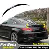 For C Coupe C205 AMG 2015 2016 2017 2018 2019 2020 2021 Car Trunk Spoiler Roof Splitter Rear Wing Auto Decoration