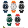 For Tissot 1853 Super Player PRX Series T137.410/T137.407 Silicone Watchband 12mm, Men's Raised Silicone Strap for T137 Watch
